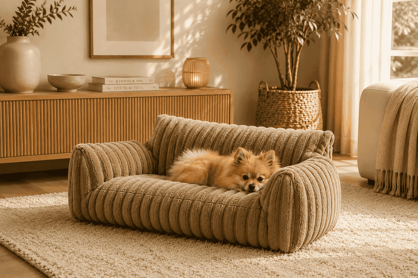 Lumaloo CozyNest - Orthopädisches Haustiersofa