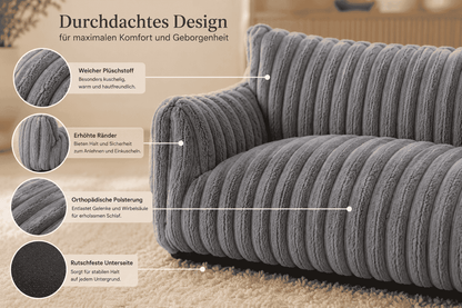 Lumaloo CozyNest - Orthopädisches Haustiersofa