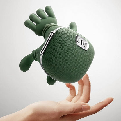 Nackenmassagegerät, tragbares Nackenmassagegerät mit 3 Modi, bionisches Heizmassagegerät für Nackenmuskelmassage, Entspannungs-Rückenmassagegerät für Frauen